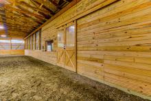 Wooden Arena Wall