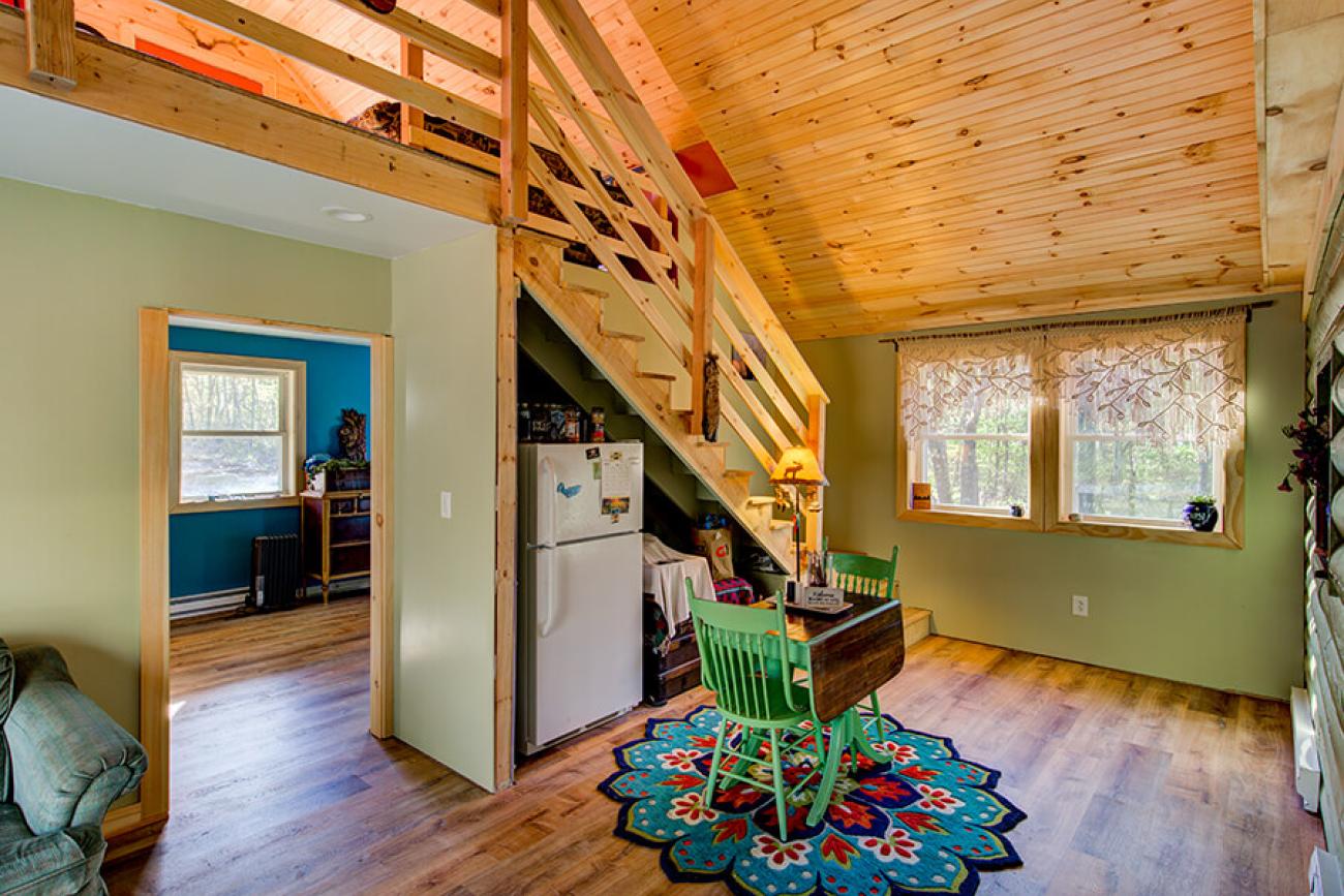 Wooden Cabin Ceiling