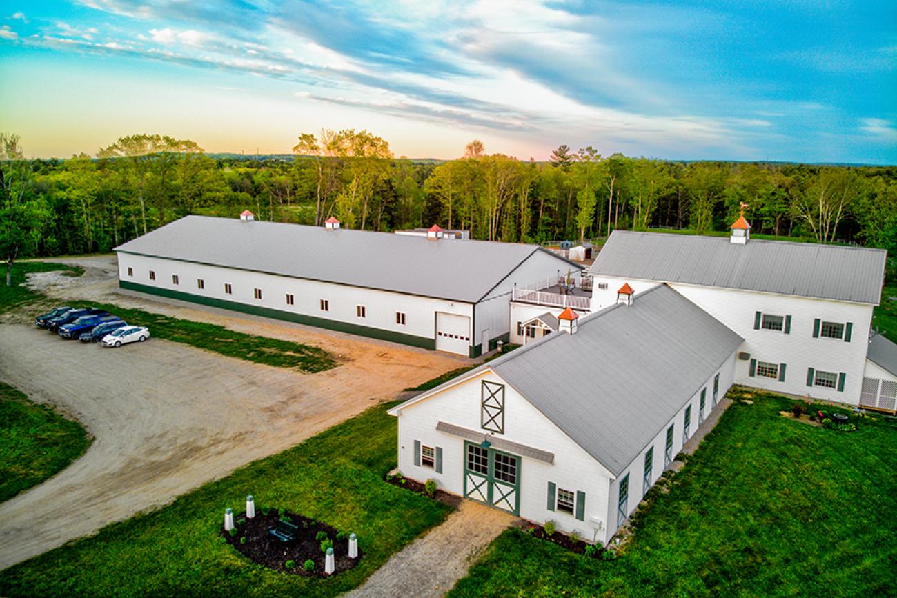 White Horse Farm Aerial View