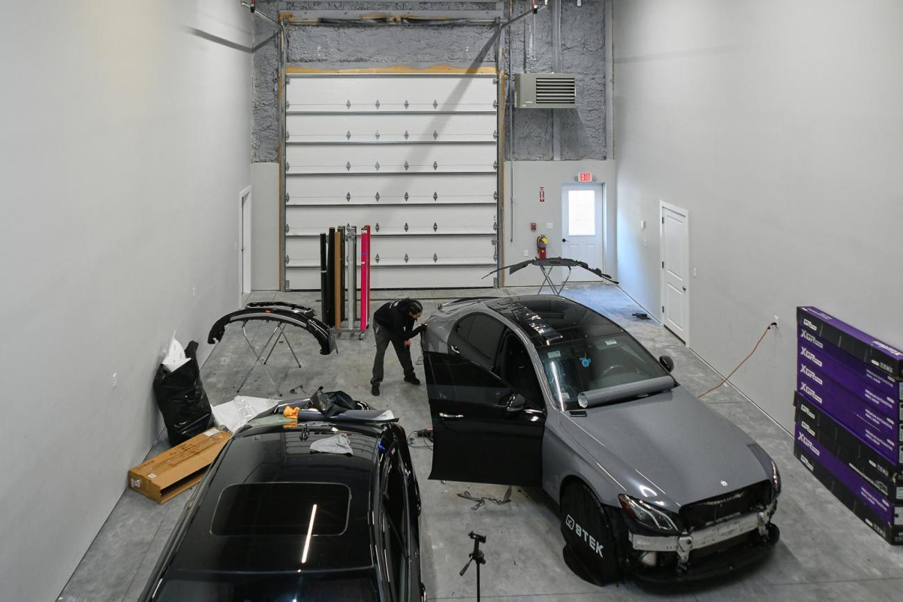 Auto Body Shop Room, Bridgewater, MA